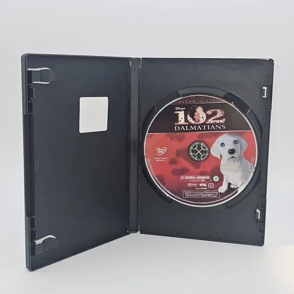 Disney 102 Dalmatians DVD Glenn Close Live Action Movie Tested w Case Disc - Picture 3 of 6